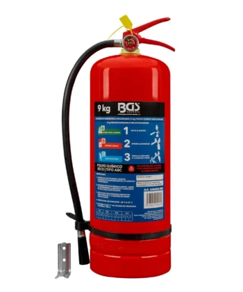 EXTINTOR  DE EMERGENCIA RECARGABLE | 9 KG / 19.8 LB | POLVO QUIMICO ABC