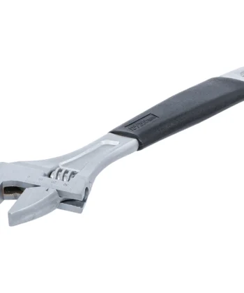 LLAVE AJUSTABLE (INGLESA) CON MANGO DE GOMA SUAVE 12