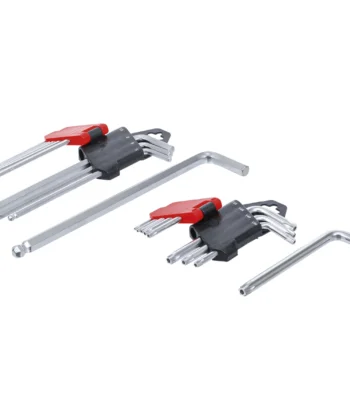 JUEGO DE LLAVES EN L | LARGOS | TORX T10 - T50 | ALLEN 1.5 - 10 MM